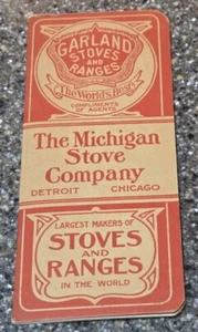 Garland Stoves and Ranges Michigan Stive Company Detroit Chicago Data Note Book - Picture 1 of 5