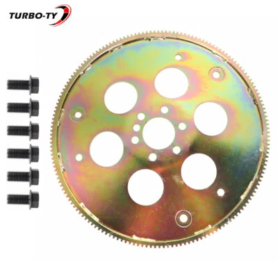 LS Adapter Flexplate With Bolts Kit LS1 TH400 TH350 700R4 Swap Flywheel SFI - Image 1 of 4