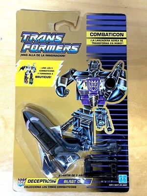 Transformers G1 BLAST OFF Decepticon Combaticon Spain 1990 Bruticus - Image 1 of 4
