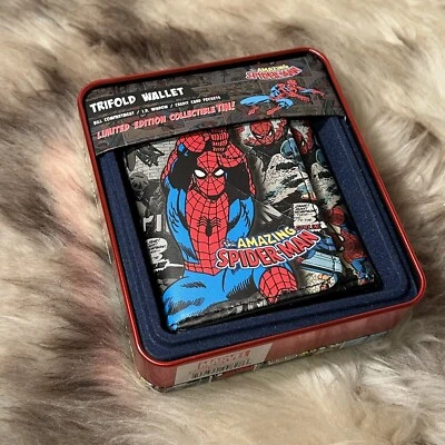 NWT Marvel Comics Men's Trifold Wallet - Amazing Spiderman - Image 1 of 4