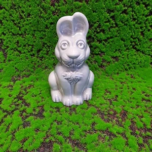 Caja de dinero de cerámica conejo gris WADE/alcancía porcelana Inglaterra - Imagen 1 de 11