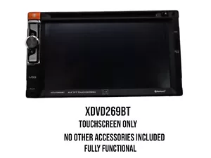Doble XDVD269BT 6.2 LCD Pantalla Táctil Doble Din Negro Estéreo ##SOLO PANTALLA## - Imagen 1 de 11