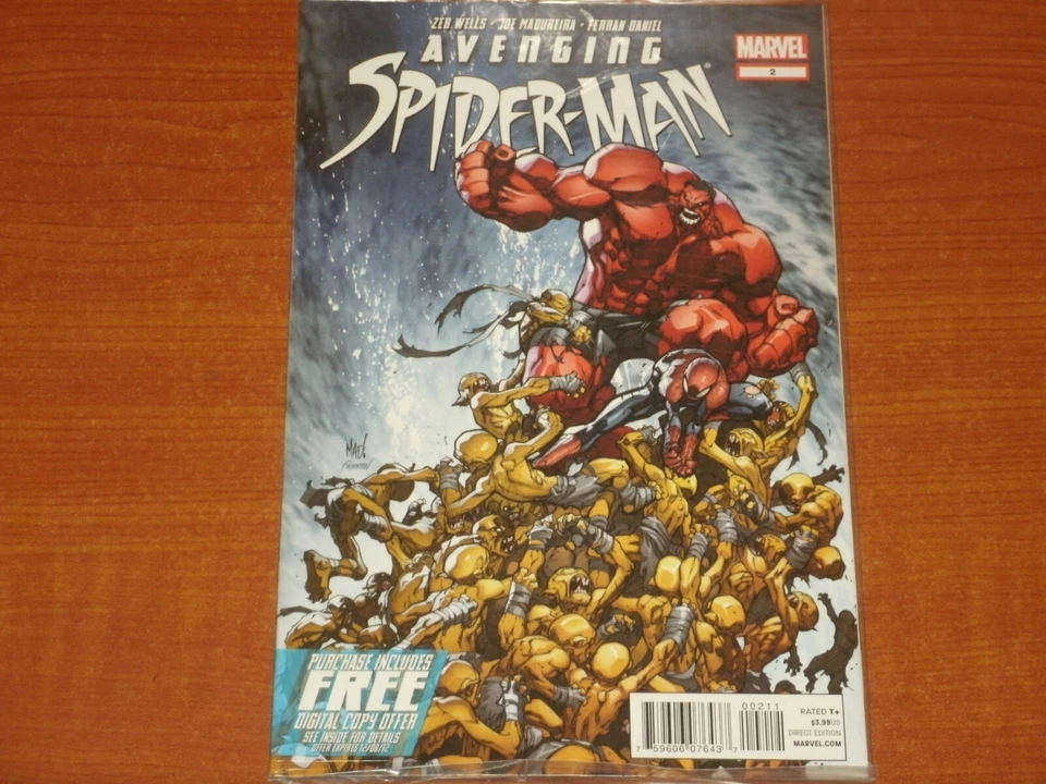Marvel Comics: AVENGING SPIDER-MAN #2 February 2012  'Sealed'  Red Hulk - Image 1 of 1
