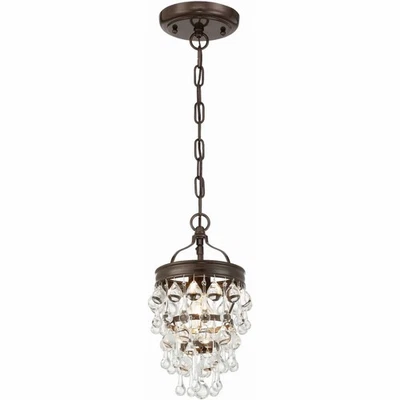 Iluminación Crystorama - Mini araña de una luz - Mini araña - Calipso - 1 Foto 1 de 4