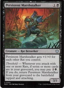 Persistent Marshstalker U Bloomburrow 104 NM - Picture 1 of 2