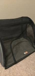 K&H Pet Prod Travel Safety Carrier for Pets Dog Crate For Car /Gray/ Medium GSH - Picture 1 of 7