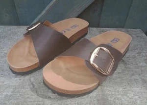Birkenstock Damen Sandalen Braun UK Größe 5 Pantoletten Pantoletten Damen - Bild 1 von 5