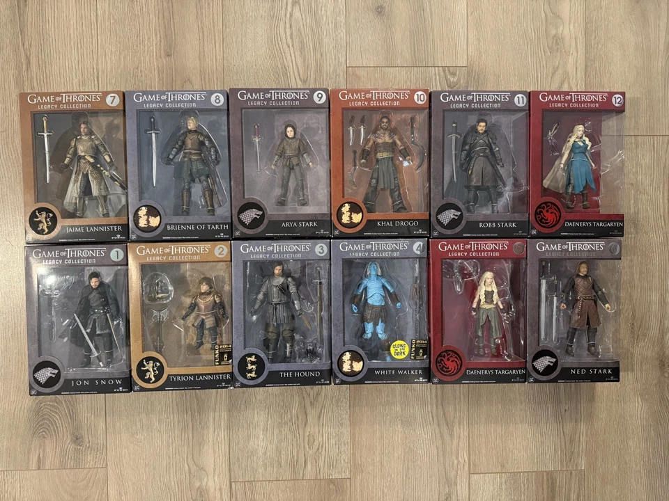 Lote de 1-12 Figuras Colección Juego de Tronos Funko Legado Selladas de Fábrica Foto 1 de 1