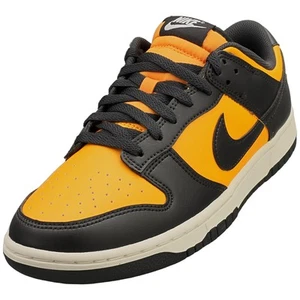Nike Dunk Low Retro Mens Fashion Sneakers in Sundial Anthracite - 11.5 US - Picture 1 of 8