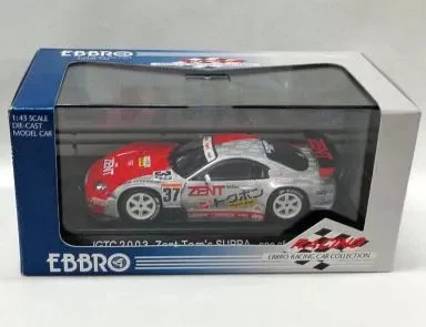 迷你车 143 Zent Toms Supra JGTC 2003 米其林 #37 红色 x 银色 "EBBRO 赛车 — 第 1/1 张图片