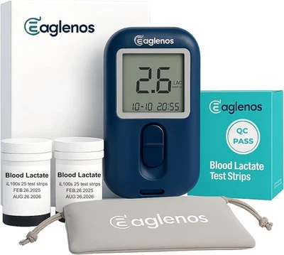 2-in-1 Blood Glucose Lactate Tester - Handheld High-Precision Lactate Monitor - Image 1 of 4