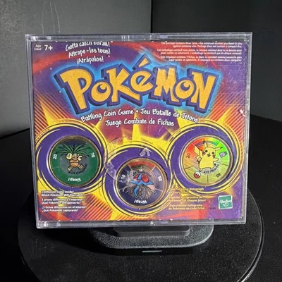 1999 Hasbro Pokemon Battling Coin Game Pikachu, Exeggutor, Tentacrule - Image 1 of 4