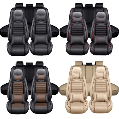 Juego completo de cojines de cuero para funda de asiento de auto de 4 puertas para Acura TLX RDX MDX ILX TSX ZDX Foto 1 de 4