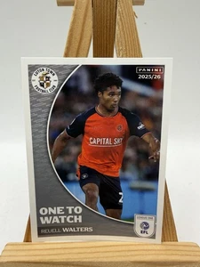 PANINI EFL 2025 - 26  STICKER Refuel Walters Luton Town One To Watch #478 - Picture 1 of 4