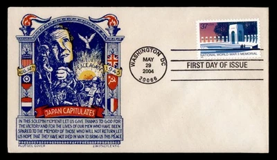 DR WHO 2004 FDC WWII MEMORIAL STAEHLE/FLUEGEL CACHET M56283 - Image 1 of 2