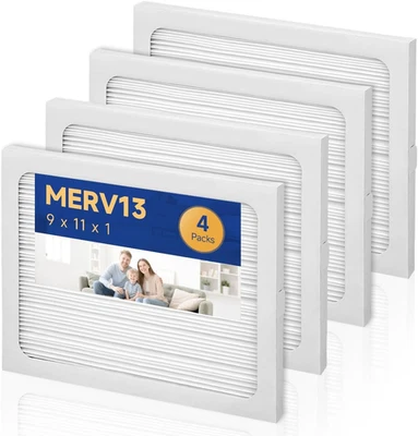 9 X 11 X 1 Dehumidifier Filter MERV 13 Compatible with Santa Fe Compact2, Compac - Image 1 of 4