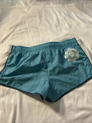 Pantalones Cortos de Natación Victorias Secret Rosa Junior LOGOTIPO GRÁFICO TRASERO Azul Pequeño Foto 1 de 4