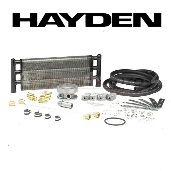 Hayden Engine Oil Cooler for 1964-1987 Chevrolet El Camino - Belts Cooling xw Foto 1 de 4