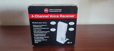 Receptor de voz de 4 canales Safety First STI-V34600 Foto 1 de 4