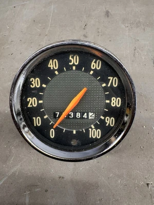 1966-1971 International Travelall Scout 800 приборной панели кластер спидометр IH II - Изображение 1 из 4