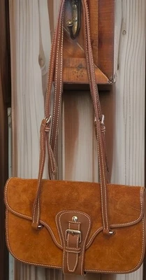 Bolso Miu Miu Pattina en Moka Bolso de hombro Miu Miu Bolso de cuero de gamuza oxidada Miu Vintage Foto 1 de 4