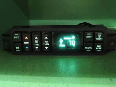 16202304 97-05 BUICK PARK AVE AC DIGITAL CLIMATE TEMPERATURE CONTROL REBUILT 752 - Image 1 of 4