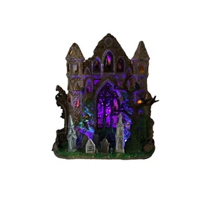 Lemax Spooky Town Halloween Village - Lighted GOTHIC RUINS - In Box Item# 65342 - Bild 1 von 12