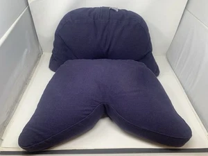 (2) Sun and Moon Originals Cosmic Meditation Cushion Navy Blue Regular Loft - Picture 1 of 19