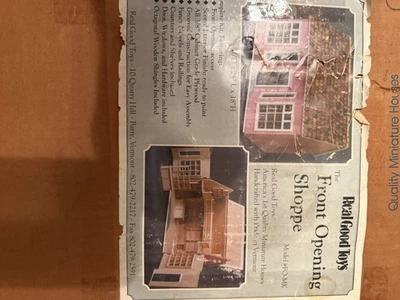 Kit de tienda de apertura frontal para casa de muñecas de Real Good Toys, descontinuado, raro. Foto 1 de 4