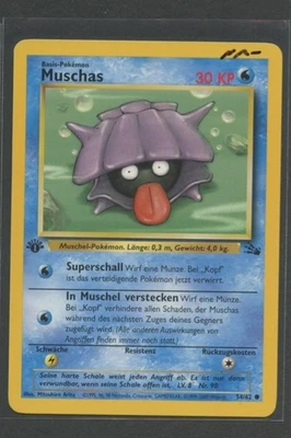 Muschas 1. Edition | Fossil 54/62 | Pokemon Karte Deutsch Near Mint- 2000 WOTC - Bild 1 von 3