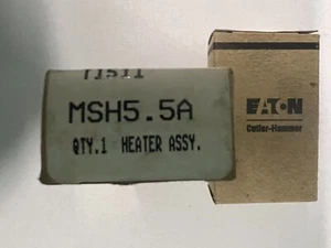 EATON MSH5.5A Manual Starter Thermal Overload Relay Heater Element - Picture 1 of 2