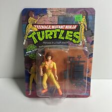 Vintage TMNT APRIL O'NEIL Figure MOC 10 Back Playmates 1988 Ninja Turtles