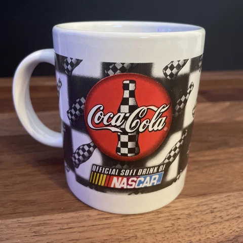Coca Cola Nascar Coffee Cup Mug Cover