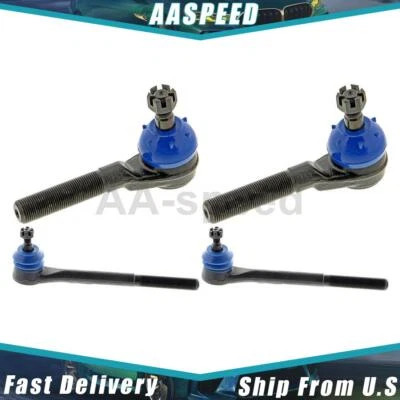 Extremo de barra de amarre exterior interior delantero para Chevrolet S10 Blazer 1994 1993 1992 1991 Foto 1 de 4