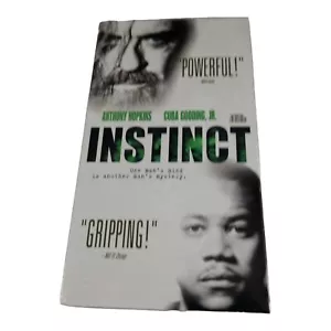 Instinct VHS Anthony Hopkins Cuba Gooding Jr Donald Sutherland New Sealed - Foto 1 di 12