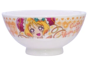 Delicious Party Pretty Cure Gesicht Reis Schüssel Teetasse Kur Yum-Yum Gelb Japan NEU - Bild 1 von 9