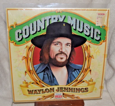 Waylon Jennings - Best Of Country Music (1981) Vinyl LP STW102 Time Life EX+/EX+ - Image 1 of 4