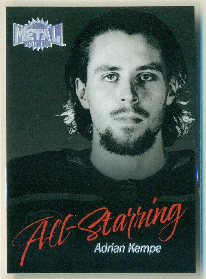 2022-23 Skybox Metal Universe All-Starring AS-35 ADRIAN KEMPE Los Angeles Kings - Image 1 of 2