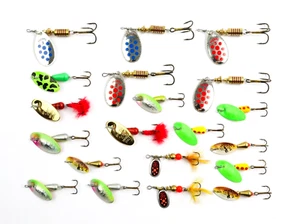 Lotto Cucchiaini MARTIN MEPPS e altro - 20 pz colori e misure assortite - FR112 - Picture 1 of 8