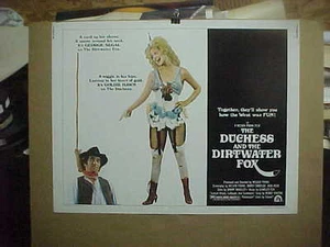 DIE HERZOGIN UND DER SCHMUTZWASSERFUCHS, orig gerollt 22x28 [Goldie Hawn] - Bild 1 von 1