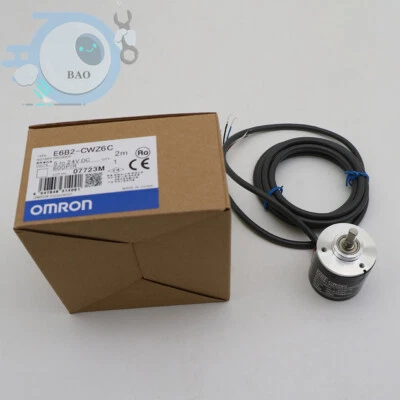 1PCS  600P Incremental Rotary Encoder 600p/r 5-24v DC E6B2-CWZ6C NPN - Image 1 of 4