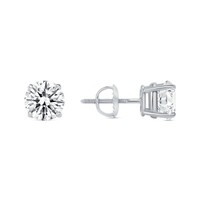 Details about 1 Ct Round Cut Canary Earrings Studs Solid Real 14K White Gold Screw Back Basket Details about 1 Ct Round Cut Canary Earrings Studs Solid Real 14K White Gold Screw Back Basket