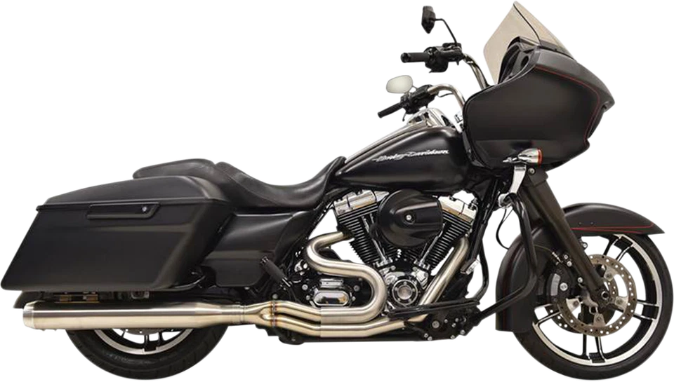 Harley Road King EFI FLHR 2009-2016 escape 2:1 acero inoxidable lata recta Foto 1 de 1