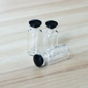 3ml Empty Containers DIY 10~100pcs Glass Tiny Jars Cork Bottles Candy Vial - Bild 1 von 6