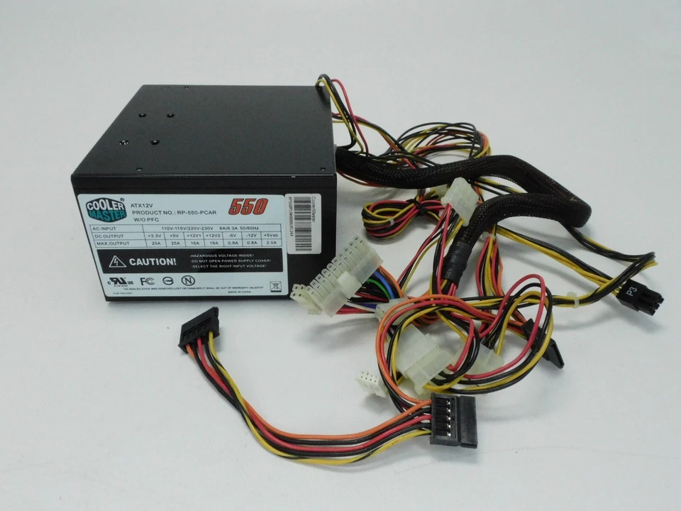 Cooler Master eXtreme Power 550W - RP-550-PCAR Power Supply - without PFC - Image 1 of 4