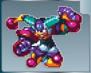 CLOWN MAN Sprite from MEGA MAN Vinyl Decal #1 Car Truck Laptop Sticker - Picture 1 of 1