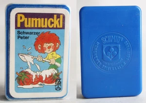 RARE VINTAGE 1982 PUMUCKL SCHWARZER MINI CARD GAME SCHMID WEST GERMANY NEW NOS ! - Picture 1 of 10