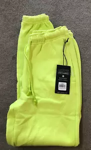 New NWT Rare Legends Sweatpants Joggers Men's Size XS Small Yellow Washed Pants - Picture 1 of 4