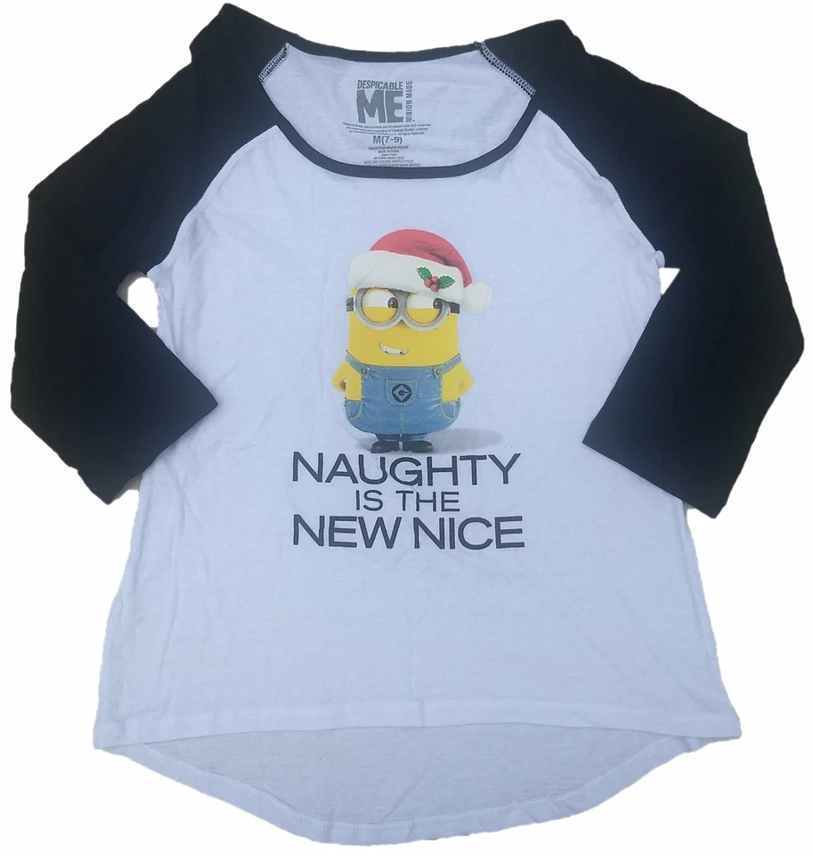 Camiseta Despicable Me Naughty is the New Nice Juniors Foto 1 de 1