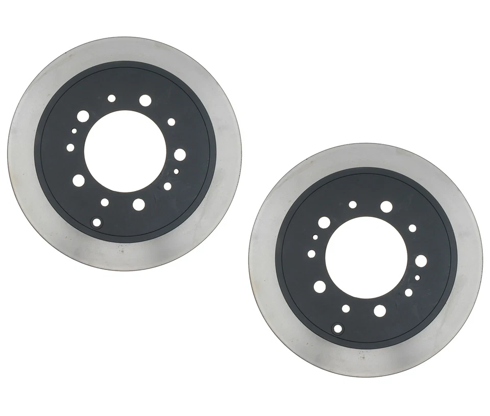 Juego de 2 rotores de freno de disco trasero ventilados diámetro 345,5 mm AcDelco para Toyota Lexus Foto 1 de 1